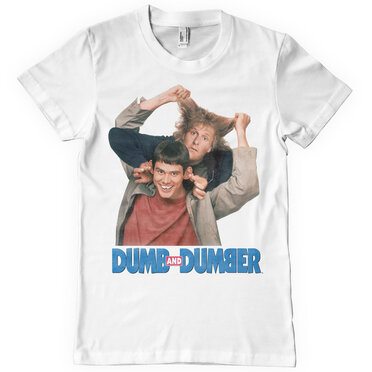 Läs mer om Dumb And Dumber Washed Poster T-Shirt, T-Shirt