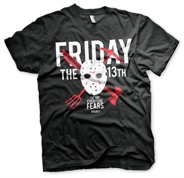 Läs mer om Friday The 13th - The Day Everyone Fears T-Shirt, T-Shirt