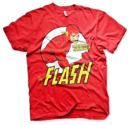 Läs mer om The Flash - Fastest Man Alive T-Shirt, T-Shirt