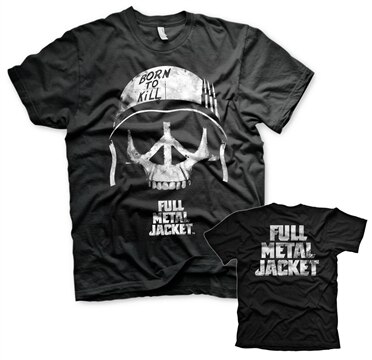 Läs mer om Full Metal Jacket - Skull T-Shirt, T-Shirt