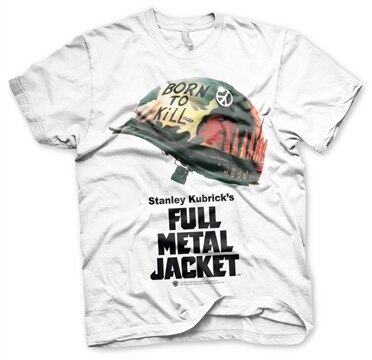 Läs mer om Full Metal Jacket Poster T-Shirt, T-Shirt
