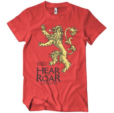 Läs mer om Lannister - Hear Me Roar T-Shirt, T-Shirt