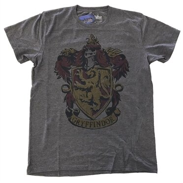 Harry Potter Gryffindor Dyed T-Shirt, Basic Tee
