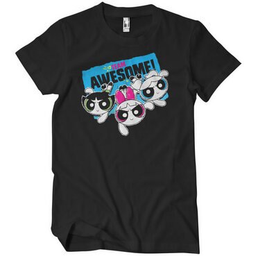 Läs mer om Powerpuff Girls - Team Awesome T-Shirt, T-Shirt