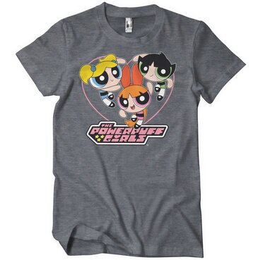 Läs mer om Powerpuff Girls Heart T-Shirt, T-Shirt