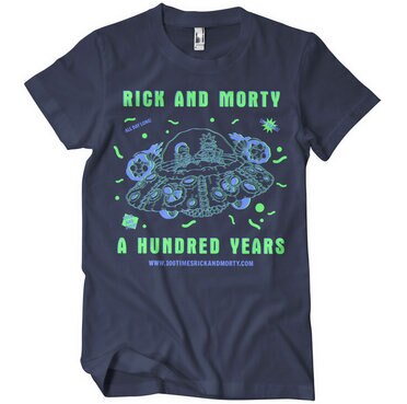 Läs mer om Rick And Morty - A Hundred Years T-Shirt, T-Shirt