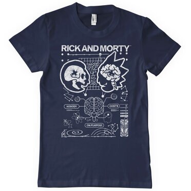 Läs mer om Rick and Morty - Nobody Exists On Purpose T-Shirt, T-Shirt