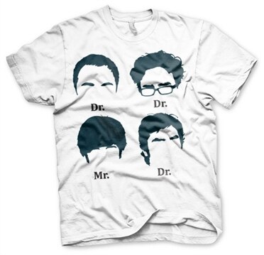 Big Bang Theory Prefix Heads T-Shirt, Basic Tee