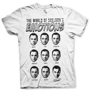 Sheldons Emotions T-Shirt, Basic Tee
