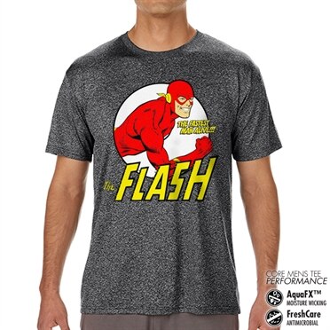 The Flash - Fastest Man Alive Performance Mens tee, CORE PERFORMANCE MENS TEE