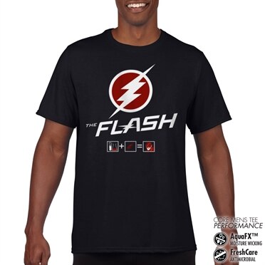 The Flash Riddle Performance Mens Tee, CORE PERFORMANCE MENS TEE