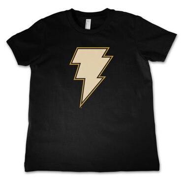 Läs mer om Black Adam - Lightning Logo Kids T-Shirt, T-Shirt