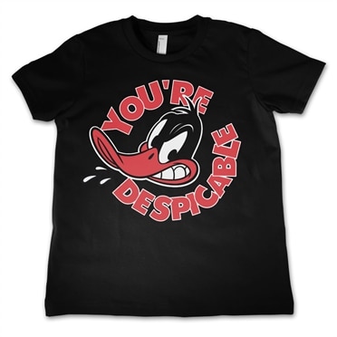 Läs mer om Daffy Duck - Youre Despicable Kids T-Shirt, T-Shirt