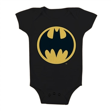 Läs mer om Batman Signal Logo Baby Body, Accessories