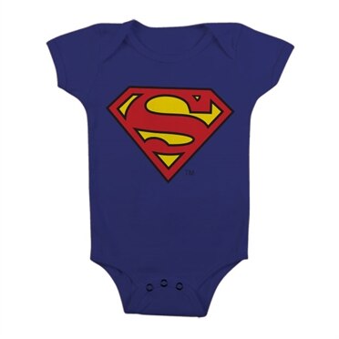 Läs mer om Superman Shield Baby Body, Accessories