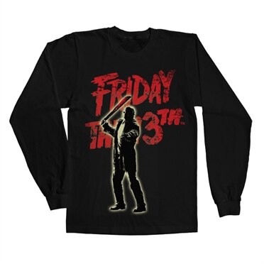 Läs mer om Friday The 13th - Jason Voorhees Long Sleeve Tee, Long Sleeve T-Shirt