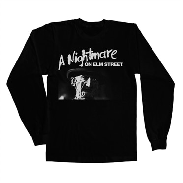 Läs mer om A Nightmare On Elm Street Long Sleeve Tee, Long Sleeve T-Shirt