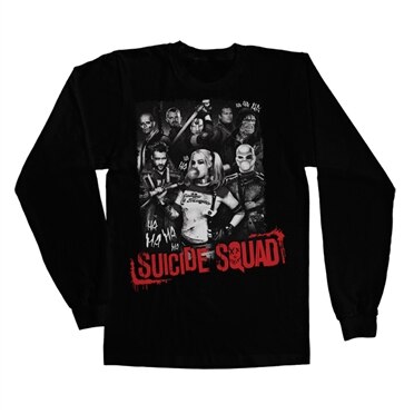 Läs mer om Suicide Squad Long Sleeve Tee, Long Sleeve T-Shirt
