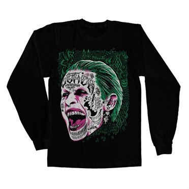 Läs mer om Suicide Squad Joker Long Sleeve Tee, Long Sleeve T-Shirt
