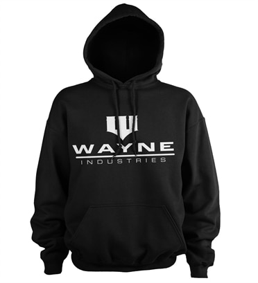 Läs mer om Batman - Wayne Industries Logo Hoodie, Hoodie