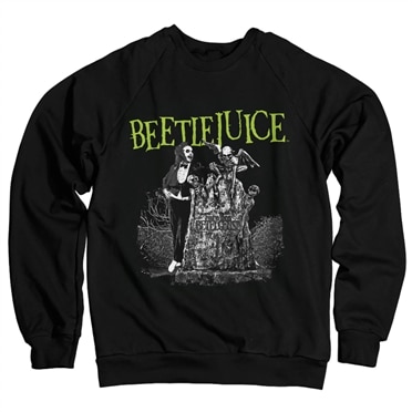 Läs mer om Beetlejuice Headstone Sweatshirt, Sweatshirt