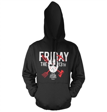 Friday The 13th - The Day Everyone Fears Hoodie, Hooded Pullover