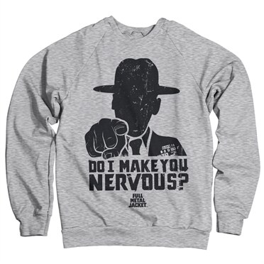 Läs mer om Full Metal Jacket - Do I Make You Nervous Sweatshirt, Sweatshirt