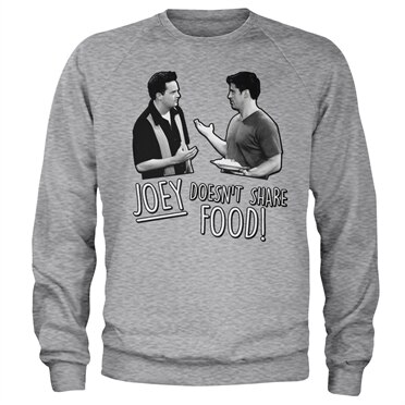 Läs mer om Friends - Joey Doesnt Share Food Sweatshirt, Sweatshirt