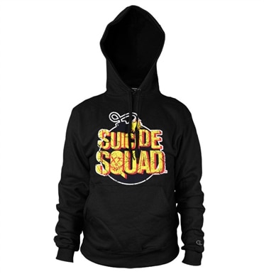 Suicide Squad Bomb Logo Hoodie, Hooded Pullover