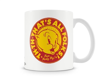 Looney Tunes - That's All Folks! Coffee Mug, Coffee Mug