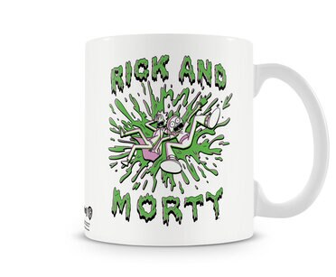 Läs mer om Rick And Morty Splash Coffee Mug, Accessories