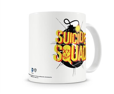 Läs mer om Suicide Squad Bomb Logo Coffee Mug, Accessories