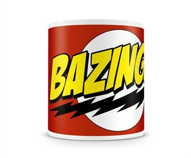 Läs mer om Bazinga Super Logo Coffee Mug, Accessories