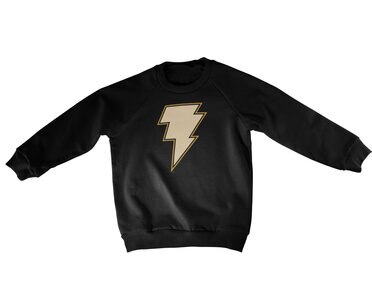 Läs mer om Black Adam - Lightning Logo Kids Sweatshirt, Sweatshirt