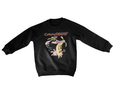 Läs mer om Cow and Chicken Kids Sweatshirt, Sweatshirt