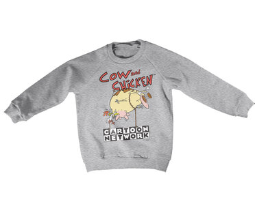 Cow and Chicken Balloon Kids Sweatshirt, Sweatshirt
