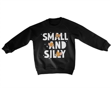 Jerry - Small and Silly Kids Sweatshirt, Kids Sweatshirt