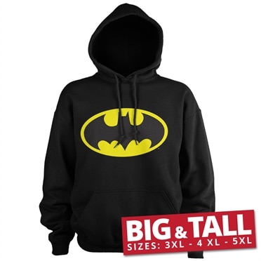 Läs mer om Batman Signal Logo Big & Tall Hoodie, Hoodie