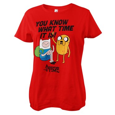 Läs mer om Its Adventure Time Girly Tee, T-Shirt