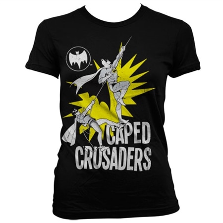 Caped Crusaders Girly T-Shirt, Girly T-Shirt