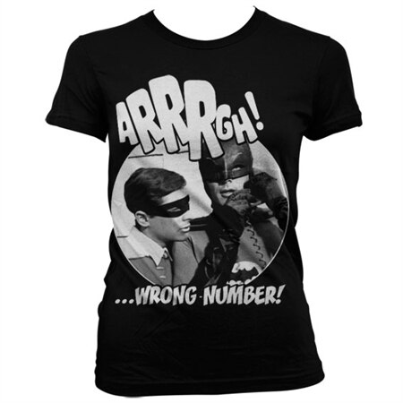 Arrrgh - Wrong Number Girly T-Shirt, Girly T-Shirt