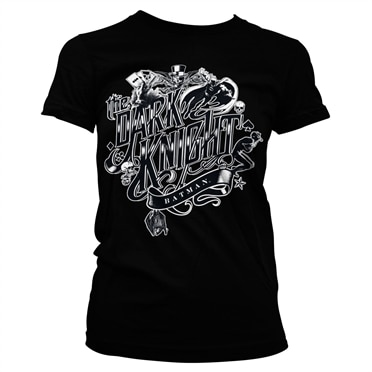 Läs mer om Inked Dark Knight Girly Tee, T-Shirt