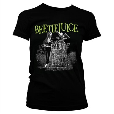 Läs mer om Beetlejuice Headstone Girly Tee, T-Shirt