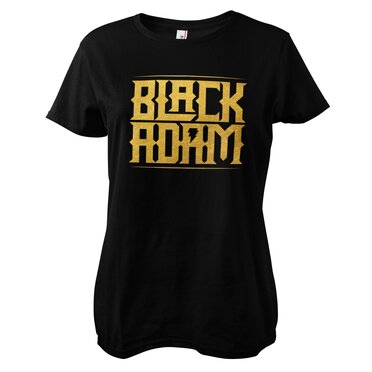 Läs mer om Black Adam Gold Logo Girly Tee, T-Shirt