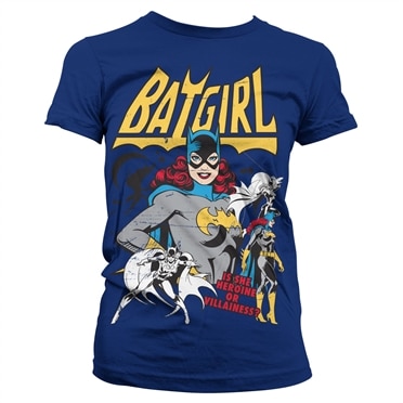 Batgirl - Hero Or Villain Girly Tee, Girly Tee