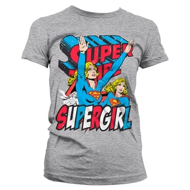 Läs mer om Supergirl Girly Tee, T-Shirt