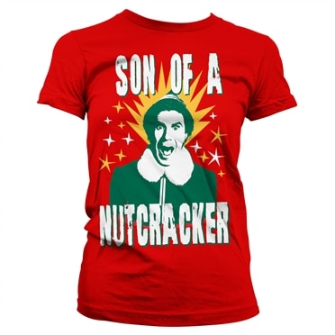 Läs mer om ELF - Son Of A Nutcracker Girly Tee, T-Shirt