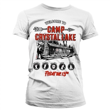 Läs mer om Camp Crystal Lake Girly Tee, T-Shirt