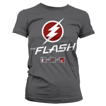 The Flash Riddle Girly T-Shirt, Girly Tee