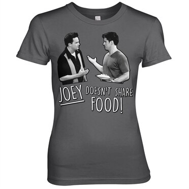 Läs mer om Friends - Joey Doesnt Share Food Girly Tee, T-Shirt
